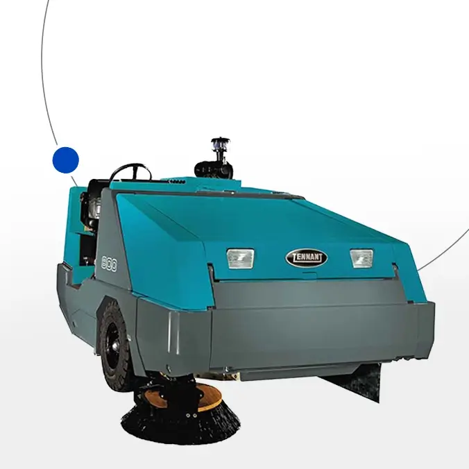 Tennant 800 Industrial Rider Sweeper